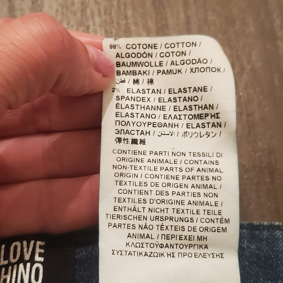 NWT - MOSCHINO - Union Jack Jeans - Picture 11 of 11